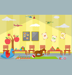 Kindergarten Classroom Interior Children Kids