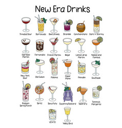 Collection Set Of New Era Drinks Official List