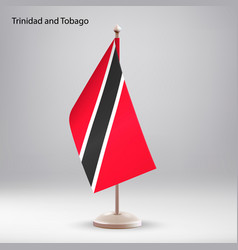 Flag Of Trinidad And Tobago Hanging