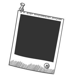 Photo Card Attach Doodle Picture Frame Template