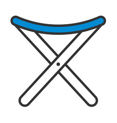 Icon Of Fishing Folding Chair