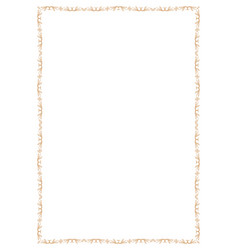 Vintage Gold Frame For Invitation Documents