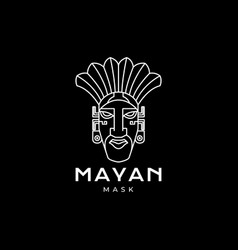 Mayan Mask Logo Design