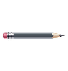 Pencil Mockup Realistic Colored Wooden Graphite