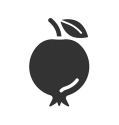 Pomegranate Fruit Icon