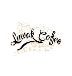 Luwak Coffee Good For Symbol Icon