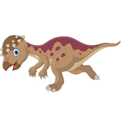 Cartoon Happy Dinosaur Running