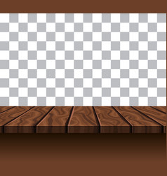 Empty Wooden Tabletop