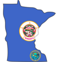 Map Of Minnesota State Usa