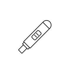 Pregnancy Test Icon Thin Linear Pregnancy Test