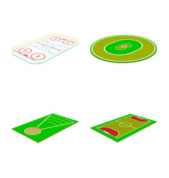 Stadium And Grass Symbol