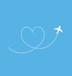 Airplane Routes Travel Icon Isolated