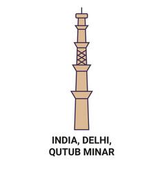 India Delhi Qutub Minar Travel Landmark