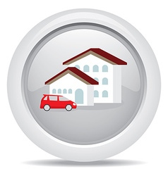 Symbol Icon Dream Luxury House And Car Business