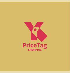 Alphabet Y Price Tag Logo