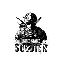 United States Soldier T-shirt Design