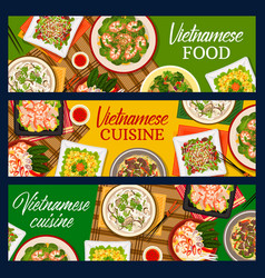 Vietnamese Food Vietnam Cuisine Banners