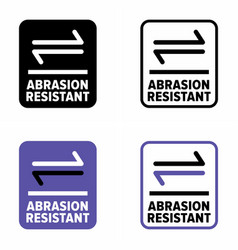 Abrasion Resistant Information Sign