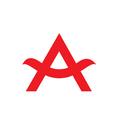 Letter A Modern Icon Logo