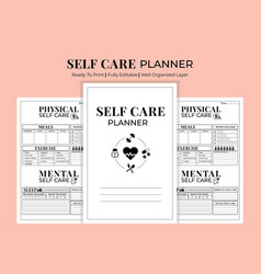 Self Care Planner Kdp Interior