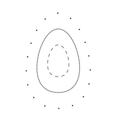 Tracing Oval Shape Symbol Dashed And Dotted