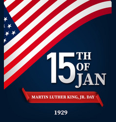 Martin Luther King Jr Day Background Design