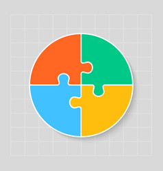 Diagram Infographic Timeline Circle Puzzle Jigsaw