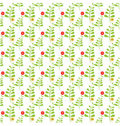 Flat Floral Pattern Design