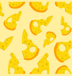 Seamless Pattern Cheese