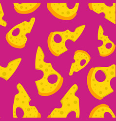 Seamless Pattern Cheese