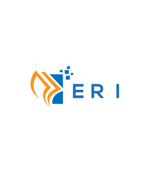 Eri Credit Repair Accounting Logo Design On White