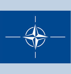 Flag Of North Atlantic Treaty Organization Nato