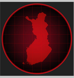 Map Finland On The Radar Screen