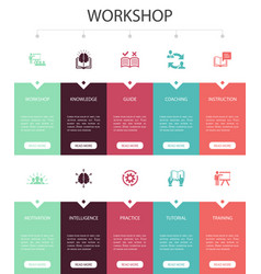 Workshop Infographic 10 Option Ui Design