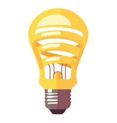 Yellow Light Bulb