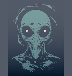 Alien Portrait Art