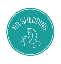 No Shedding Wig Label False Hair Product Sticker