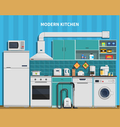 Modern Kitchen Background