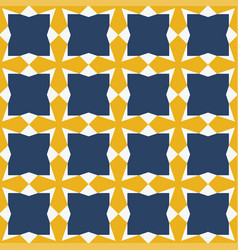 Elaborate Blue And Yellow Pattern