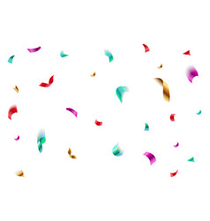 Falling Confetti Background Colorful Realistic