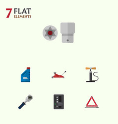 Flat Auto Set Of Ratchet Petrol Wheel Pump