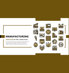 Manufacturing Industry Factory Landing Header