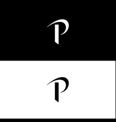 Web P Letter Logo Icon De