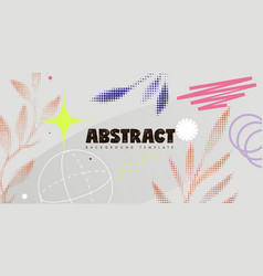 Abstract Background Template