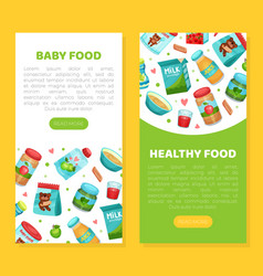 Baby Food Mobile App Template Organic Healthy