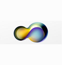 Fluid Abstract Background Round Shapes And Circle