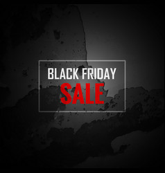 Grunge Black Friday Sale Background