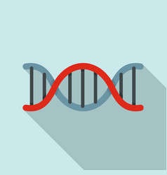 Biophysics Dna Icon Flat Style