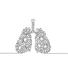 Flowers Lungs Health Line