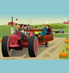 People On A Hayride